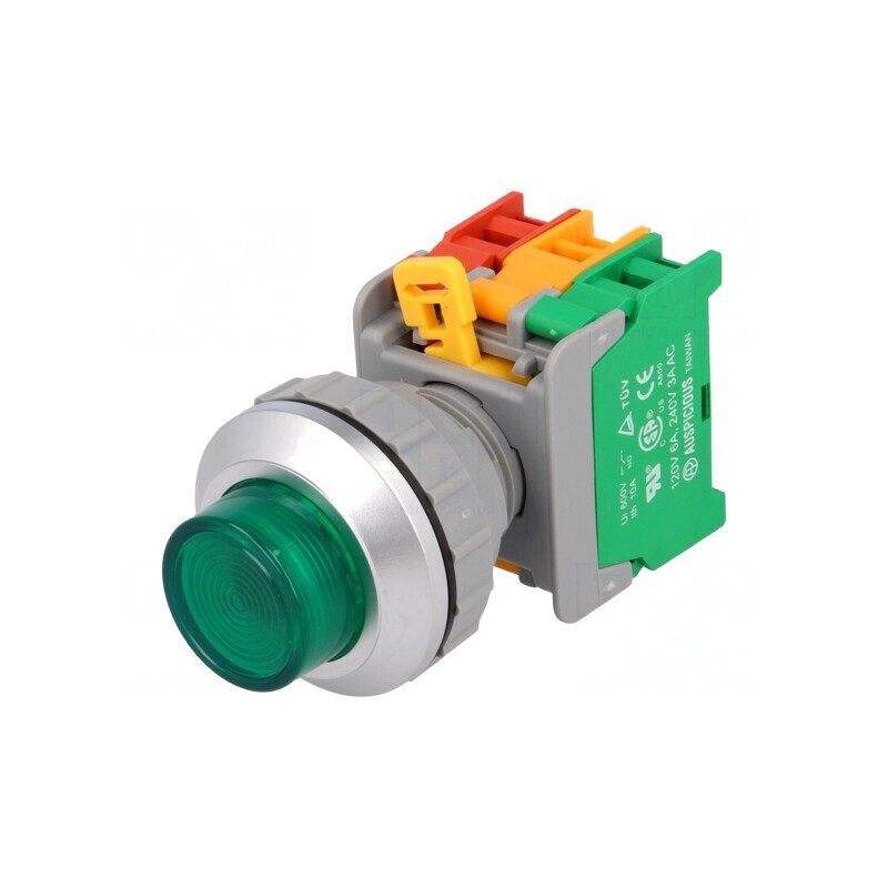 Comutator apăsare 30mm 1 NC NO | Electronic-mag.ro | Componente Electronice Comutator apăsare 30mm 1 NC NO | Electronic-mag.ro | Componente Electronice