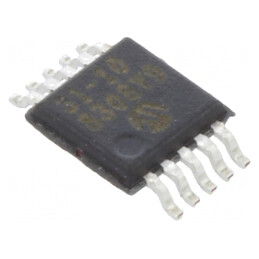 Convertor A/D 16-bit 1Msps 1,7-5,5V MSOP10