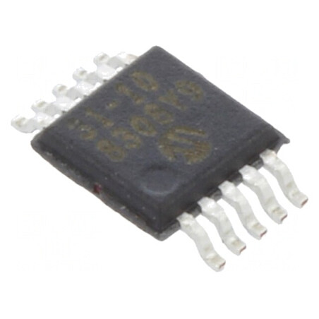 Convertor A/D 16-bit 1Msps 1,7-5,5V MSOP10 | Electronic-mag.ro | Componente Electronice