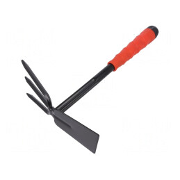Mini-sapă cu cultivator 3 dinți, 310mm, oțel | Electronic-mag.ro | Componente Electronice
