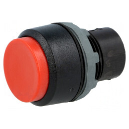 Comutator Apăsare 22mm Roșu | Electronic-mag.ro | Componente Electronice