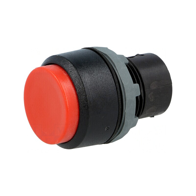 Comutator Apăsare 22mm Roșu | Electronic-mag.ro | Componente Electronice