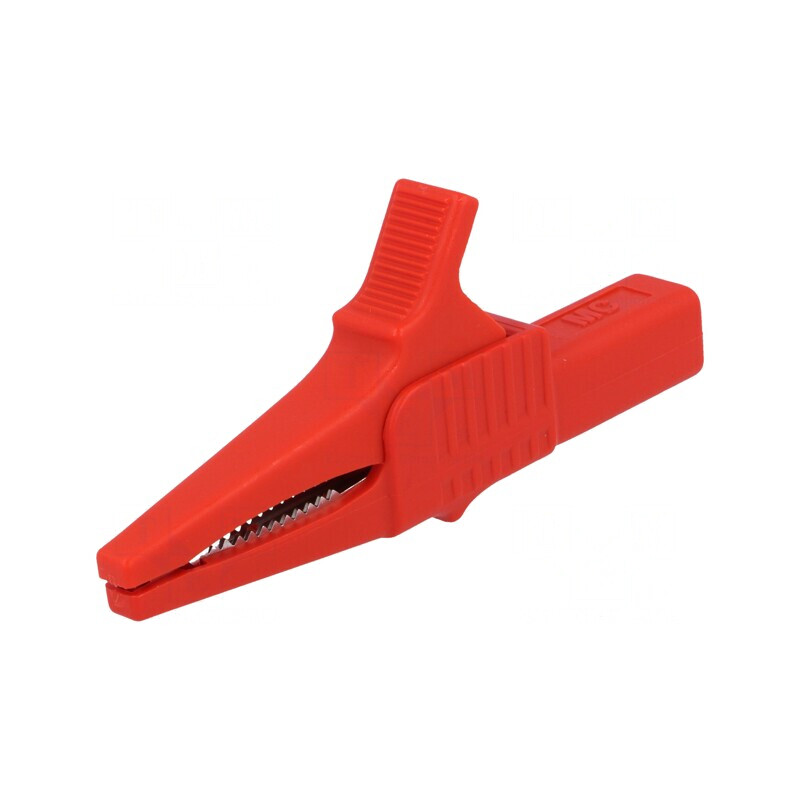 Bornă Crocodil Roșie 32A 1kVDC 20mm | Electronic-mag.ro | Componente Electronice Bornă Crocodil Roșie 32A 1kVDC 20mm | Electronic-mag.ro | Componente Electronice