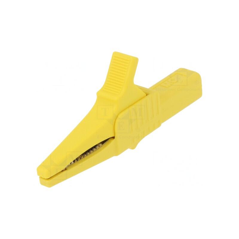 Bornă crocodil galbenă 32A 1kVDC 4mm | Electronic-mag.ro | Componente Electronice Bornă crocodil galbenă 32A 1kVDC 4mm | Electronic-mag.ro | Componente Electronice