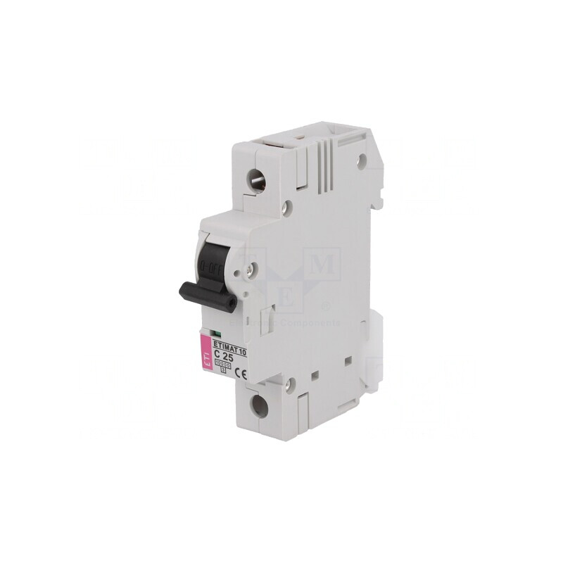 Întrerupător Supracurent 25A 1P 10kA 230/400V | Electronic-mag.ro | Componente Electronice