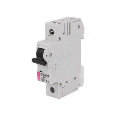 Întrerupător Supracurent 25A 1P 10kA 230/400V | Electronic-mag.ro | Componente Electronice
