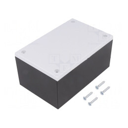Carcasă Universală Neagră ABS 70x110x54mm | Electronic-mag.ro | Componente Electronice