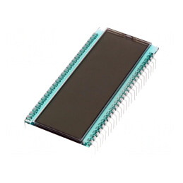 Afișaj LCD 7 Segmente 6 Digiti STN Pozitiv | Electronic-mag.ro | Componente Electronice