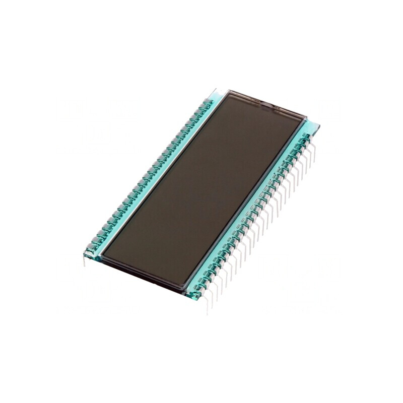 Afișaj LCD 7 Segmente 6 Digiti STN Pozitiv | Electronic-mag.ro | Componente Electronice