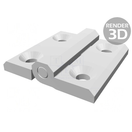 Balama tehnopolimer albă 50mm | Electronic-mag.ro | Componente Electronice