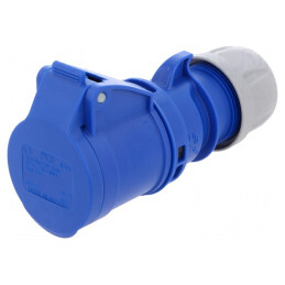 Conector Alimentare AC 16A 230VAC IP44 | Electronic-mag.ro | Componente Electronice