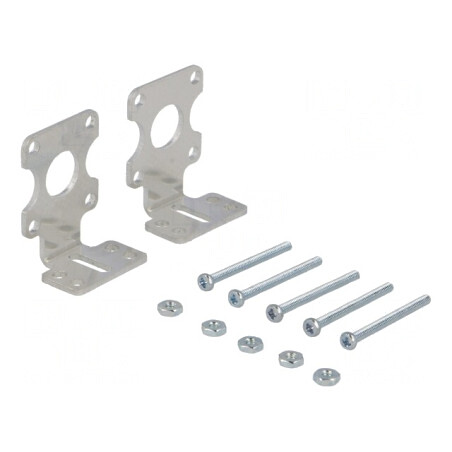 Suport Argintiu Aluminiu 17mm | Electronic-mag.ro | Componente Electronice