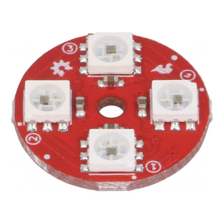 Controler LED 5VDC APA102C 4 diode | Electronic-mag.ro | Componente Electronice