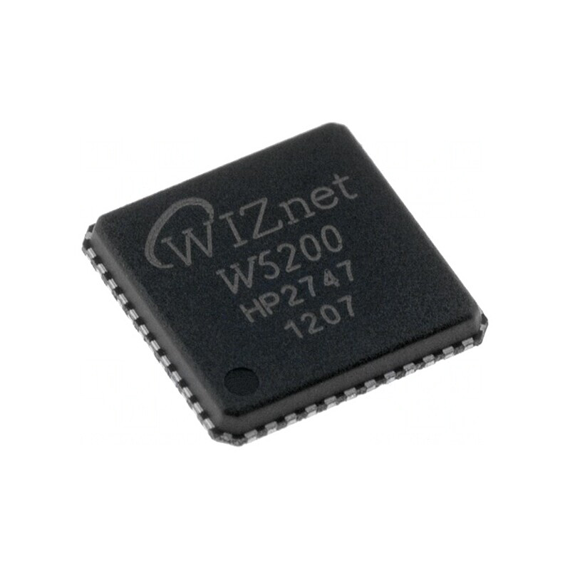 Controler Ethernet SPI QFN48 3.3V 8 Canale | Electronic-mag.ro | Componente Electronice