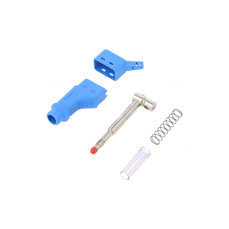 Mufă banană albastră 4mm 32A 600V | Electronic-mag.ro | Componente Electronice Mufă banană albastră 4mm 32A 600V | Electronic-mag.ro | Componente Electronice