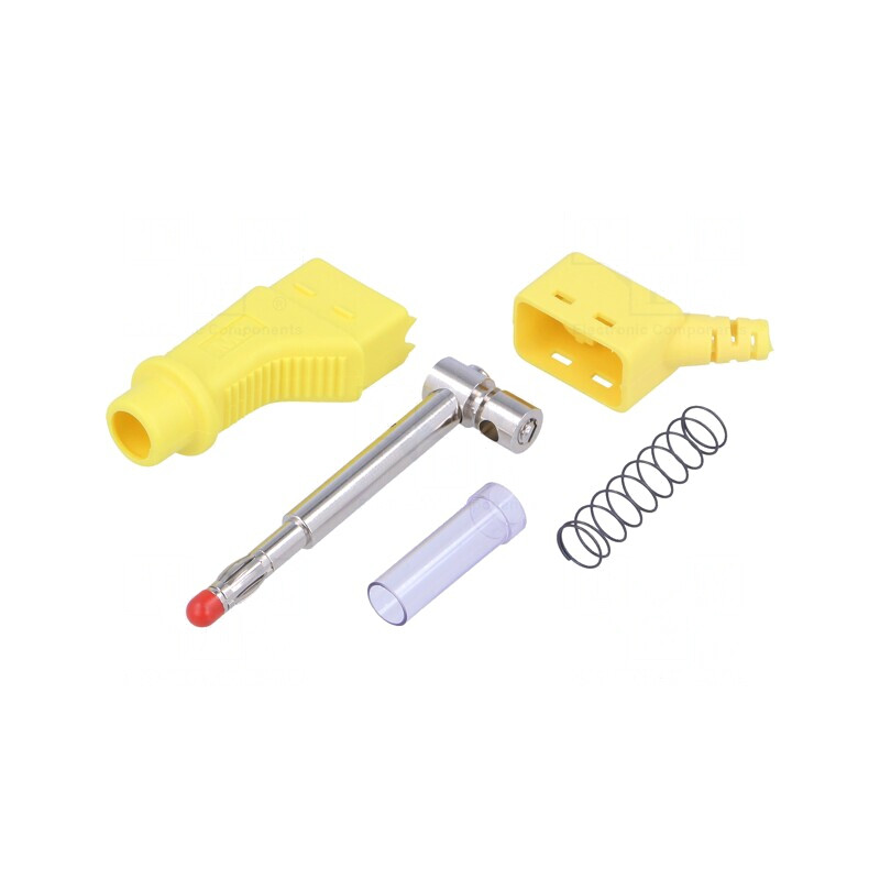 Mufă banană galbenă 4mm 32A 600V | Electronic-mag.ro | Componente Electronice Mufă banană galbenă 4mm 32A 600V | Electronic-mag.ro | Componente Electronice