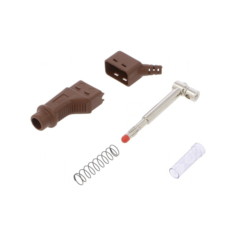 Mufă Banană 4mm 32A 600V Maro | Electronic-mag.ro | Componente Electronice Mufă Banană 4mm 32A 600V Maro | Electronic-mag.ro | Componente Electronice
