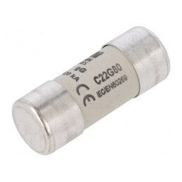 Siguranță gG 80A 500V 22x58mm | Electronic-mag.ro | Componente Electronice