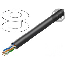 Cablu Ethernet Industrial Exterior Cat5e 4x2x24AWG | Electronic-mag.ro | Componente Electronice