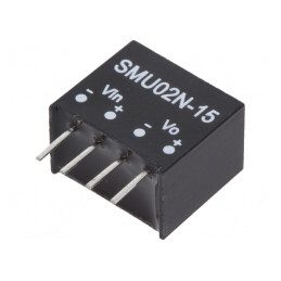 Convertor DC/DC 2W 21.6-26.4V la 15V 27-133mA | Electronic-mag.ro | Componente Electronice