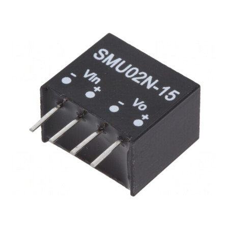 Convertor DC/DC 2W 21.6-26.4V la 15V 27-133mA | Electronic-mag.ro | Componente Electronice