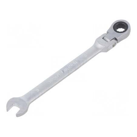 Cheie combinată cu articulație 8mm satinată | Electronic-mag.ro | Componente Electronice