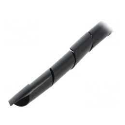 Înfășurare în spirală neagră 20mm 10m | Electronic-mag.ro | Componente Electronice