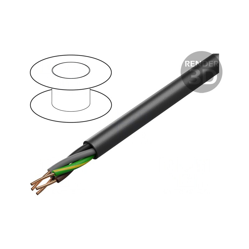 Cablu Electric YKY 4G6mm2 100m Negru | Electronic-mag.ro | Componente Electronice Cablu Electric YKY 4G6mm2 100m Negru | Electronic-mag.ro | Componente Electronice