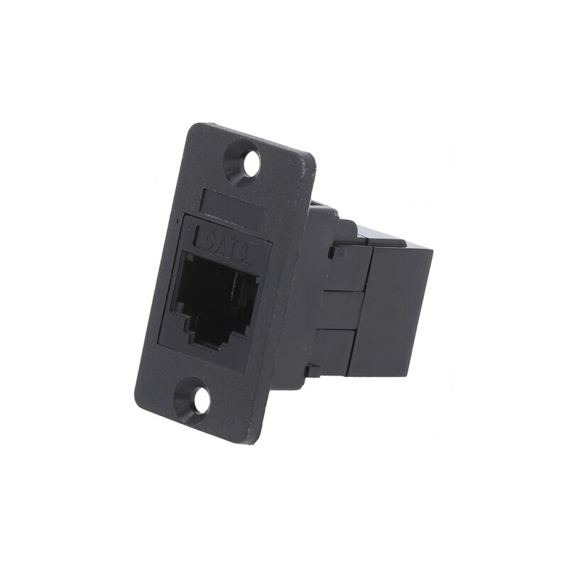 Adaptor SLIM Cat 3 6p4c 29mm Plastic | Electronic-mag.ro | Componente Electronice Adaptor SLIM Cat 3 6p4c 29mm Plastic | Electronic-mag.ro | Componente Electronice