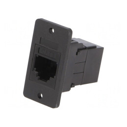 Adaptor SLIM 6p4c 29mm Plastic | Electronic-mag.ro | Componente Electronice