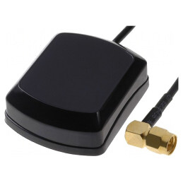 Antenă GPS Interioară SMA-C 5m Magnetică | Electronic-mag.ro | Componente Electronice