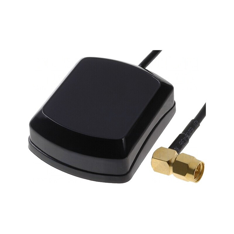 Antenă GPS Interioară SMA-C 5m Magnetică | Electronic-mag.ro | Componente Electronice