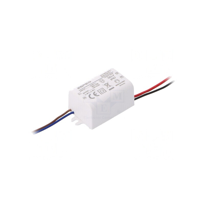Alimentator LED 6W 12V IP67 | Electronic-mag.ro | Componente Electronice