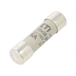 Siguranță gPV 6A 1000VDC 10,3x38mm | Electronic-mag.ro | Componente Electronice
