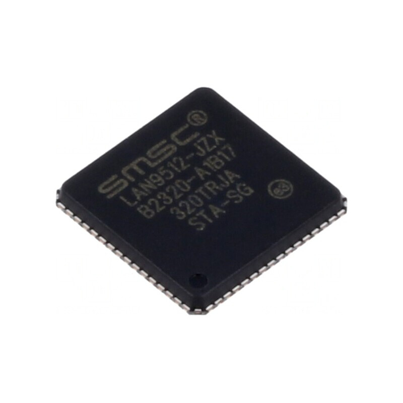 Controler Ethernet 10/100Base-T 3.3V QFN64 | Electronic-mag.ro | Componente Electronice