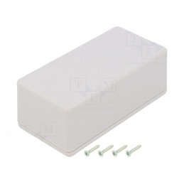 Carcasă Universală ABS Gri Deschis 65x130x50mm | Electronic-mag.ro | Componente Electronice