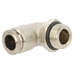 Racord Push-In Unghi Alama Nichelată 20bar | Electronic-mag.ro | Componente Electronice