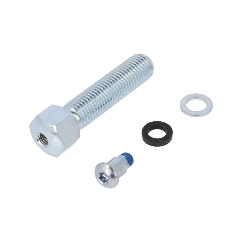 Ştift de Oțel Zincat M16, 66mm Filet | Electronic-mag.ro | Componente Electronice