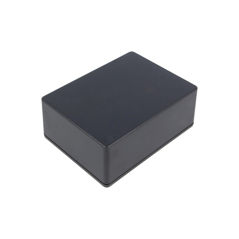 Carcasă universală ABS neagră 82x110x44mm | Electronic-mag.ro | Componente Electronice