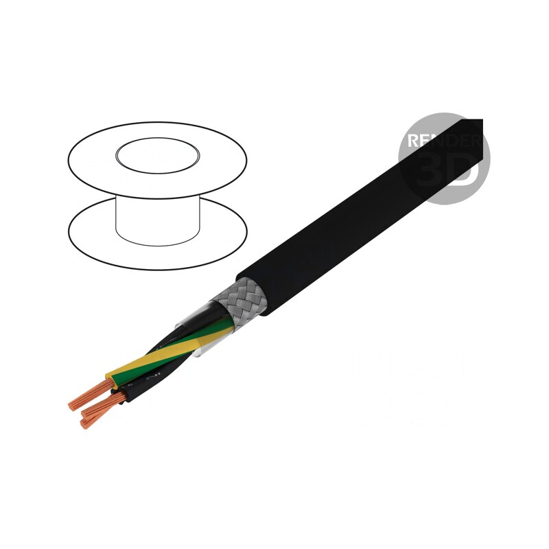 Cablu Ecranat PVC 3G2,5mm2 Cupru Cositorit JZ-500-C | Electronic-mag.ro | Componente Electronice Cablu Ecranat PVC 3G2,5mm2 Cupru Cositorit JZ-500-C | Electronic-mag.ro | Componente Electronice