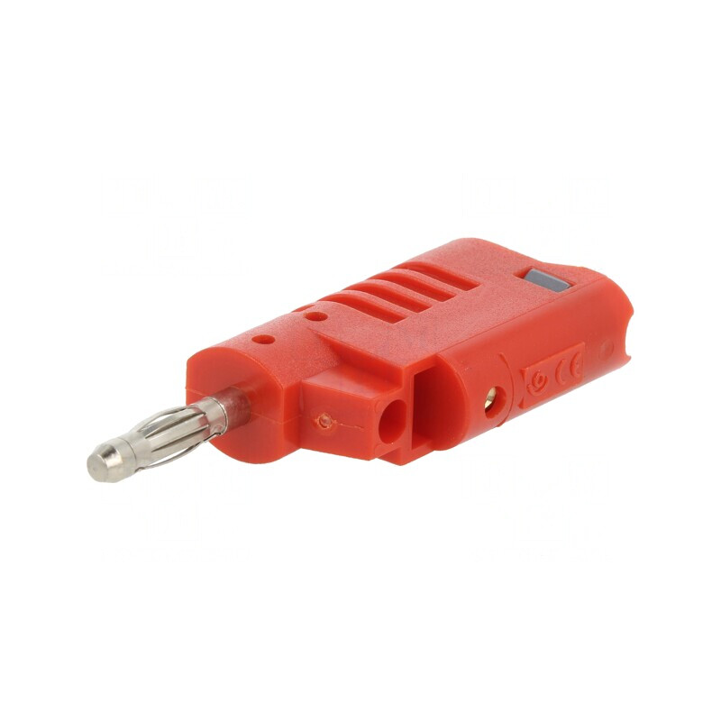 Mufă Banană 4mm Roșie 36A | Electronic-mag.ro | Componente Electronice