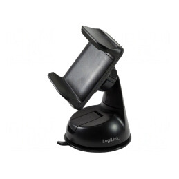 Suport Auto Negru pentru Tabloul de Bord și Geam, 4-6 Inch | Electronic-mag.ro | Componente Electronice