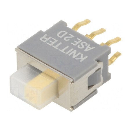 Comutator Glisant DPDT 0.05A ON-ON PCB THT | Electronic-mag.ro | Componente Electronice