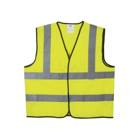 Vestă Reflectorizantă XL Galbenă cu Arici | Electronic-mag.ro | Componente Electronice