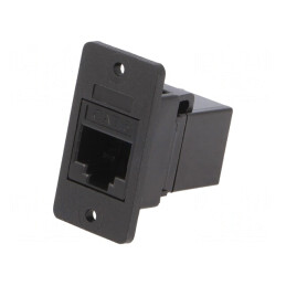 Adaptor SLIM Cat 6 8P8C 29mm Plastic | Electronic-mag.ro | Componente Electronice