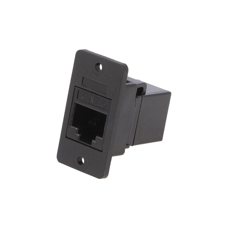 Adaptor SLIM Cat 6 8P8C 29mm Plastic | Electronic-mag.ro | Componente Electronice Adaptor SLIM Cat 6 8P8C 29mm Plastic | Electronic-mag.ro | Componente Electronice