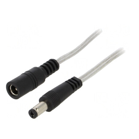 Cablu Alimentare DC 3m 5.5/2.1mm | Electronic-mag.ro | Componente Electronice