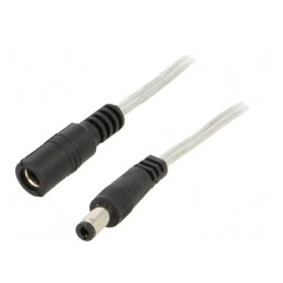 Cablu Alimentare DC 5,5/2,5 mm 3m | Electronic-mag.ro | Componente Electronice