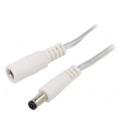 Cablu de Alimentare DC 5,5/2,5 mm 3m | Electronic-mag.ro | Componente Electronice