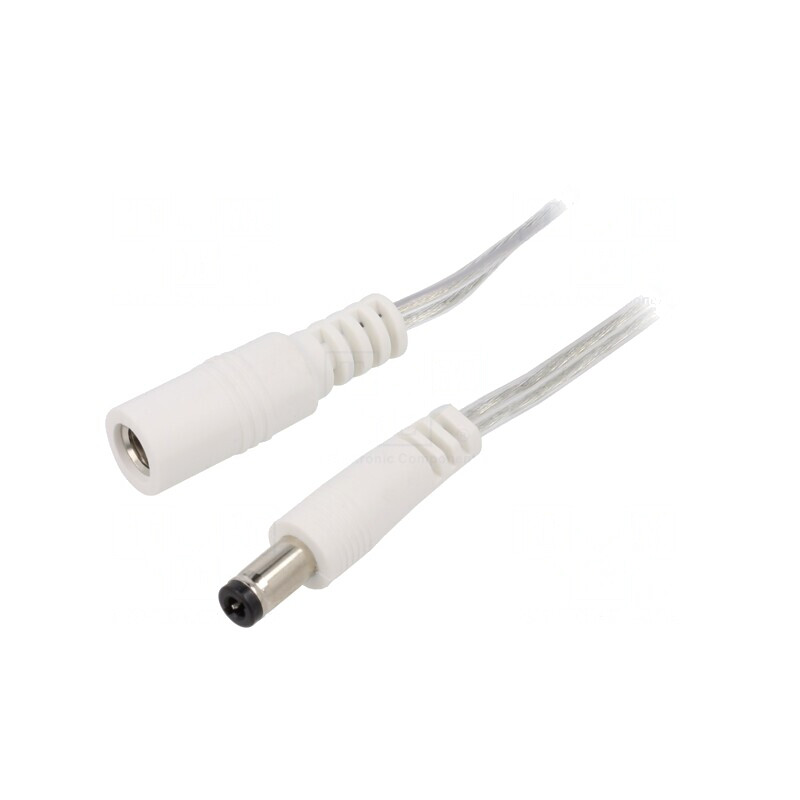 Cablu de Alimentare DC 5,5/2,5 mm 3m | Electronic-mag.ro | Componente Electronice